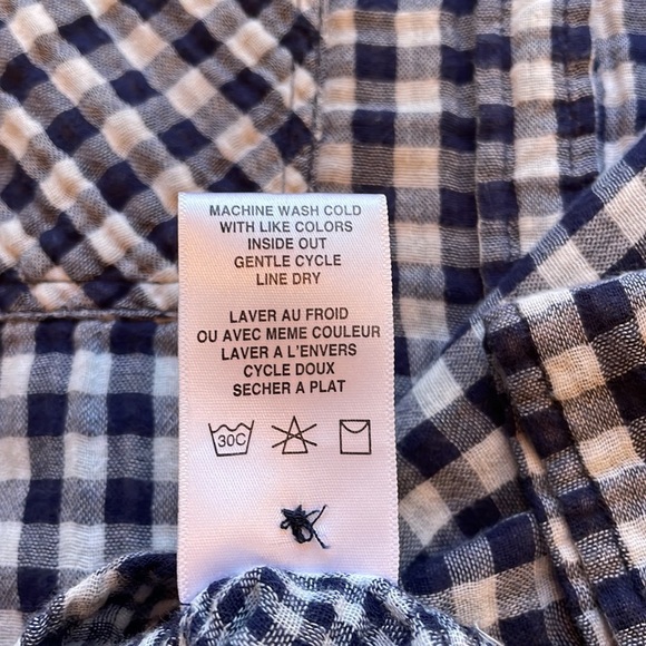 Seven7 Cotton 3/4 sleeve button down - Picture 6 of 11